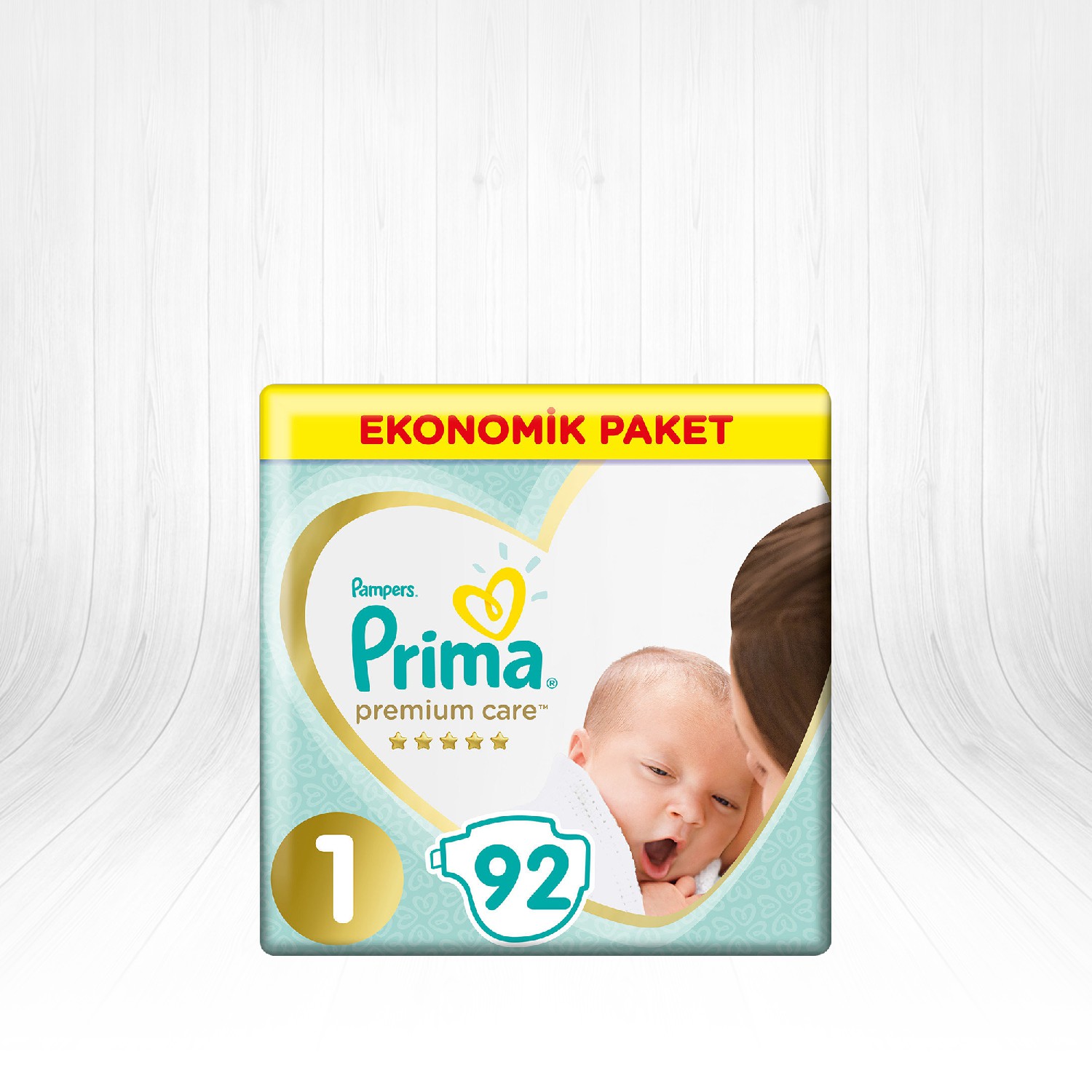 Prima Premium Care Bebek Bezi Beden doğan Jumbo Paket